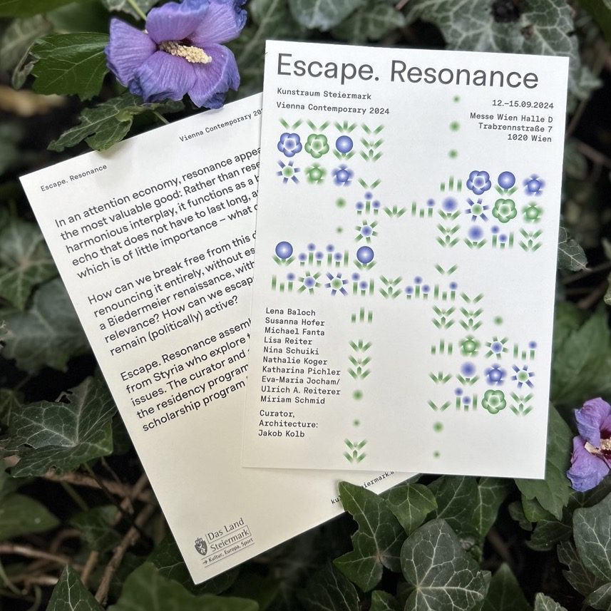 Escape. Resonance Einladung